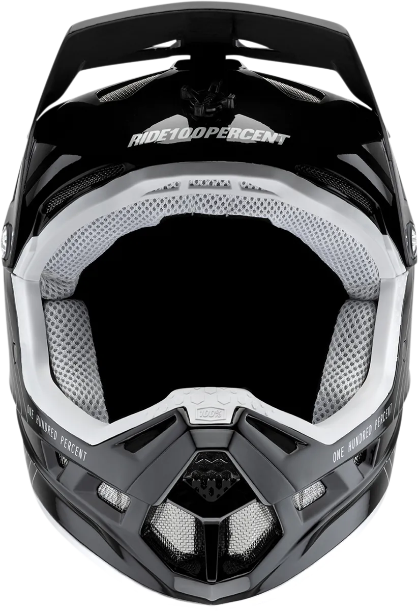 100% Aircraft Helmet - Silo - Black - Small 80001-00002