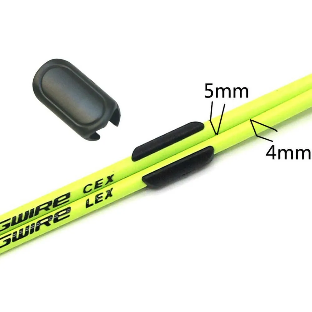 10pcs MTB Road Bike Disc Brake Cable BaseHydraulic Disc Brake Shift Cable Guide Hose Frame Fixture Bicycle Accessories