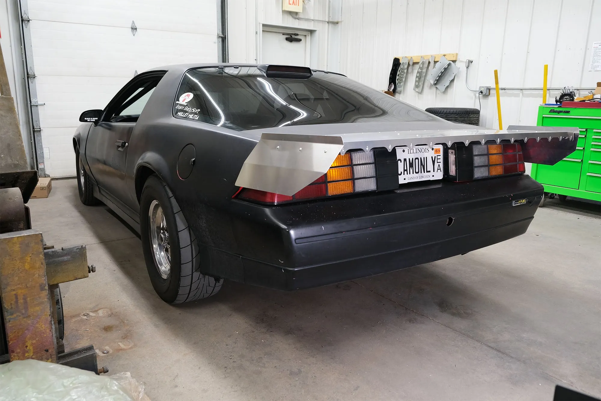 1982-92 Chevy Camaro Aluminum 15" Strutless Drag Wing 31-170