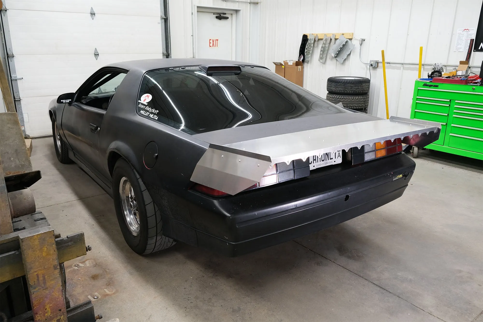 1982-92 Chevy Camaro Aluminum 15" Strutless Drag Wing 31-170