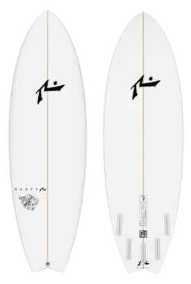 421 Fish 5'9" x 20.87 X 2.36 - 33.00L, Dove, 5x  Futures Fin Boxes, PU - ID:938959