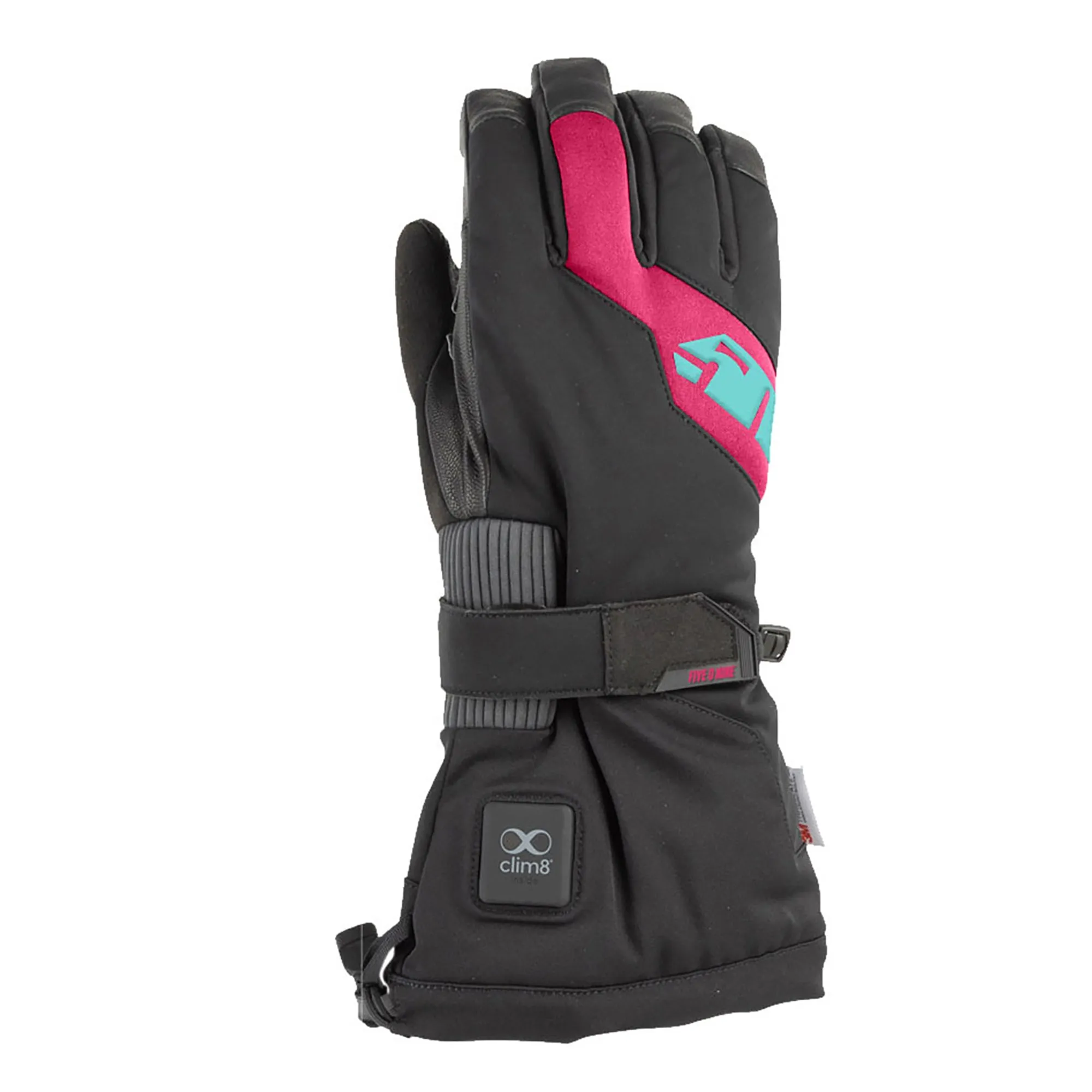 509 Backcountry Ignite Gauntlet Snowmobile Gloves Raspberry Pink