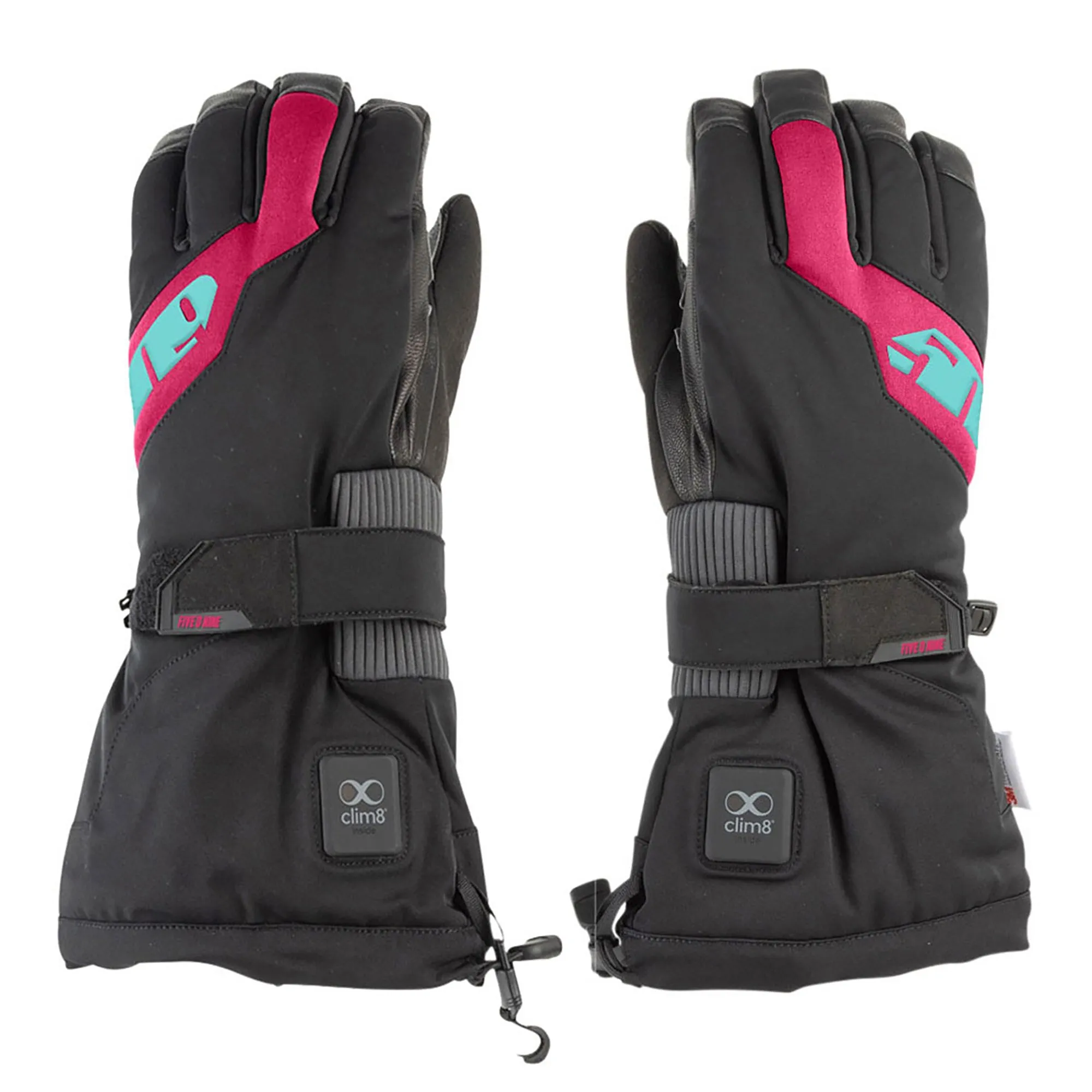 509 Backcountry Ignite Gauntlet Snowmobile Gloves Raspberry Pink