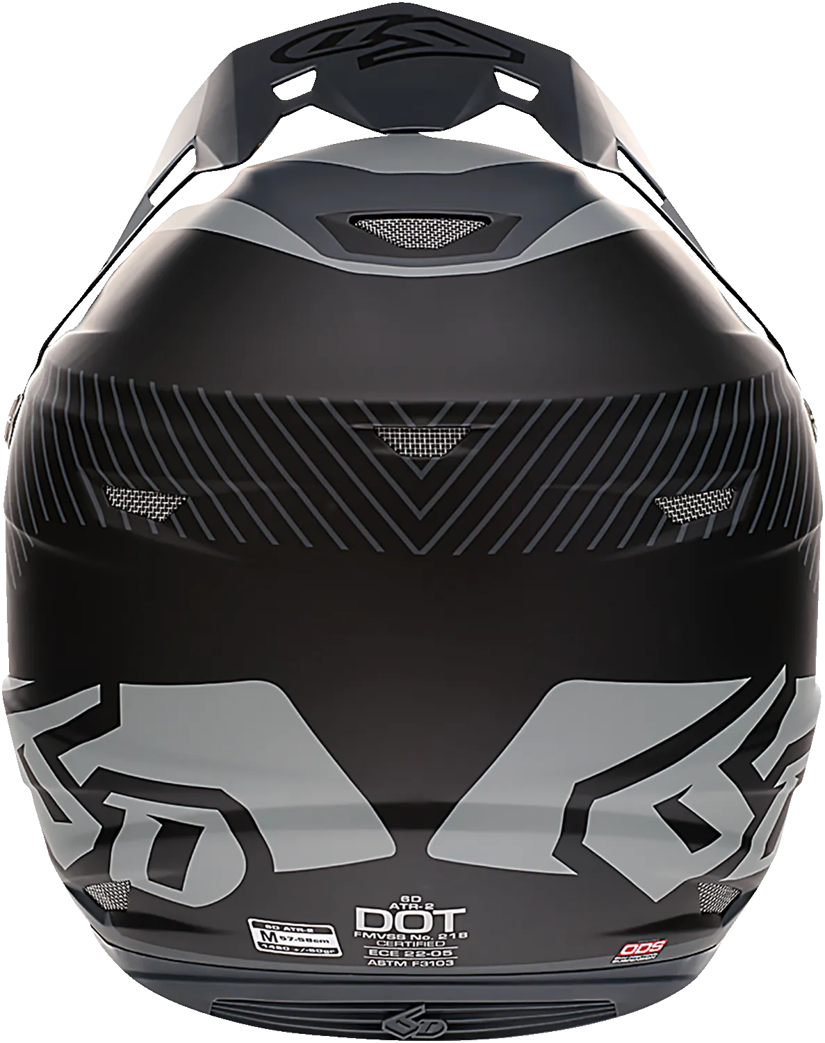 6D ATR-2 Helmet - Fusion - Black - XL 12-2908