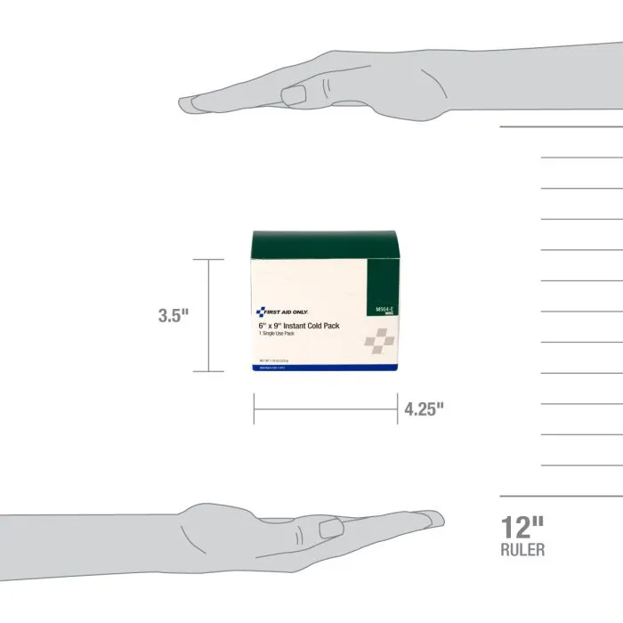 6"X9" Instant Cold Pack, Large, 1 Per Box - W-M564-E
