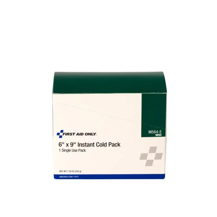6"X9" Instant Cold Pack, Large, 1 Per Box - W-M564-E