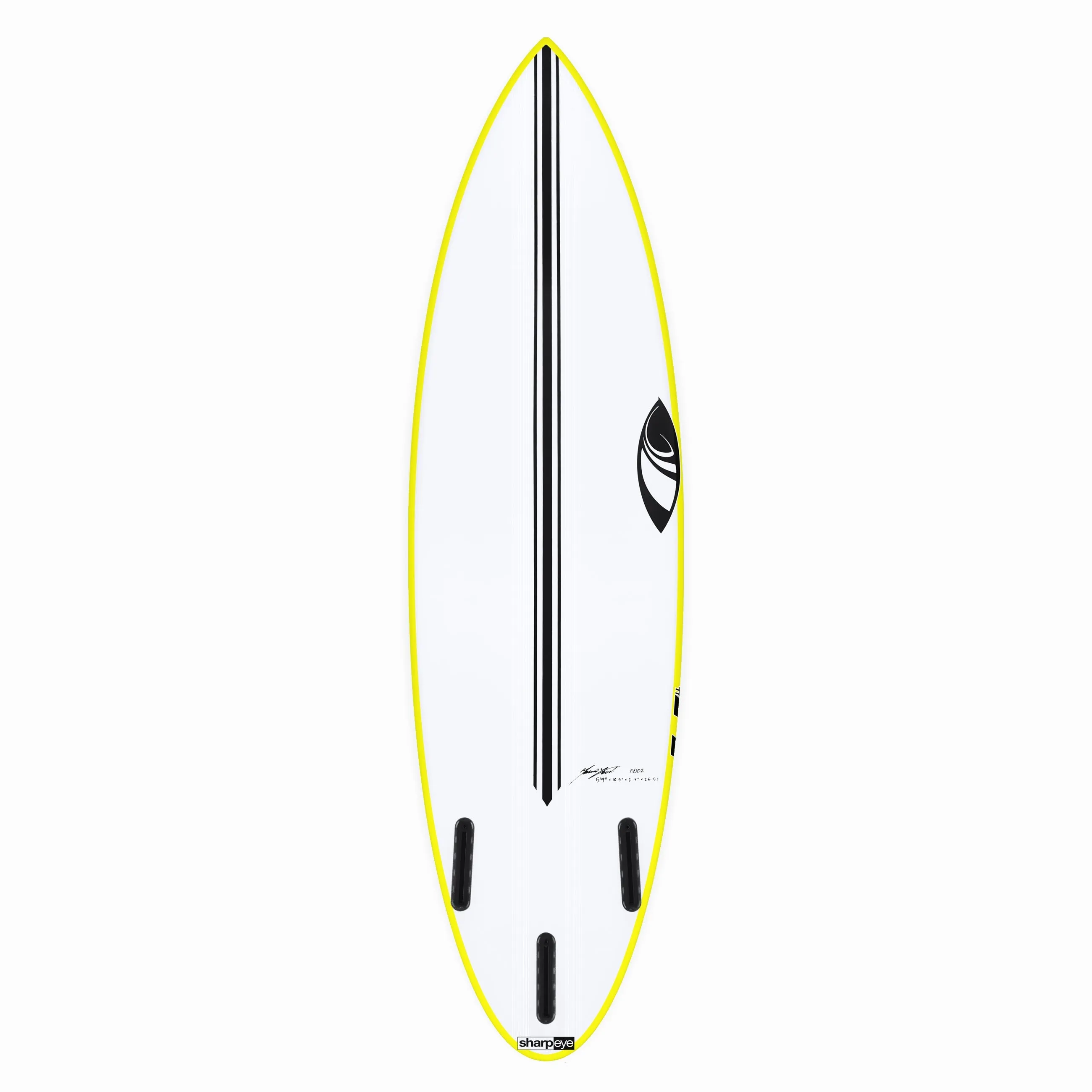 #77 (E3 LITE) 5'11" x 19.25 X 2.5 - 29.15L, Round, 3x  FCS 2 Fin Boxes, Epoxy E3 - ID:921456