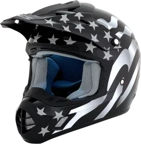 AFX FX-17 Helmet - Flag - Stealth - Small 0110-2363