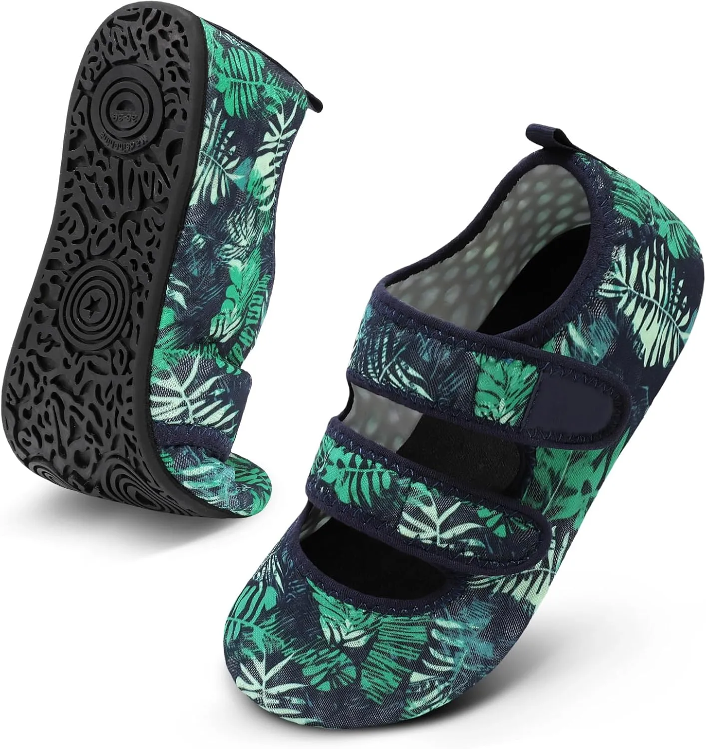 BARERUN Water Shoes Women Men Quick Dry Barefoot Beach Walking Kayaking Surfing Yoga Shoes Adjustable Wide Minimalist Sandals Slippers Indoor/Outdoor