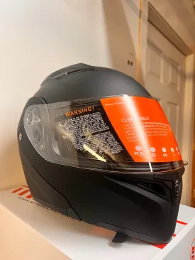 BFR Black Modular Helmet with Light