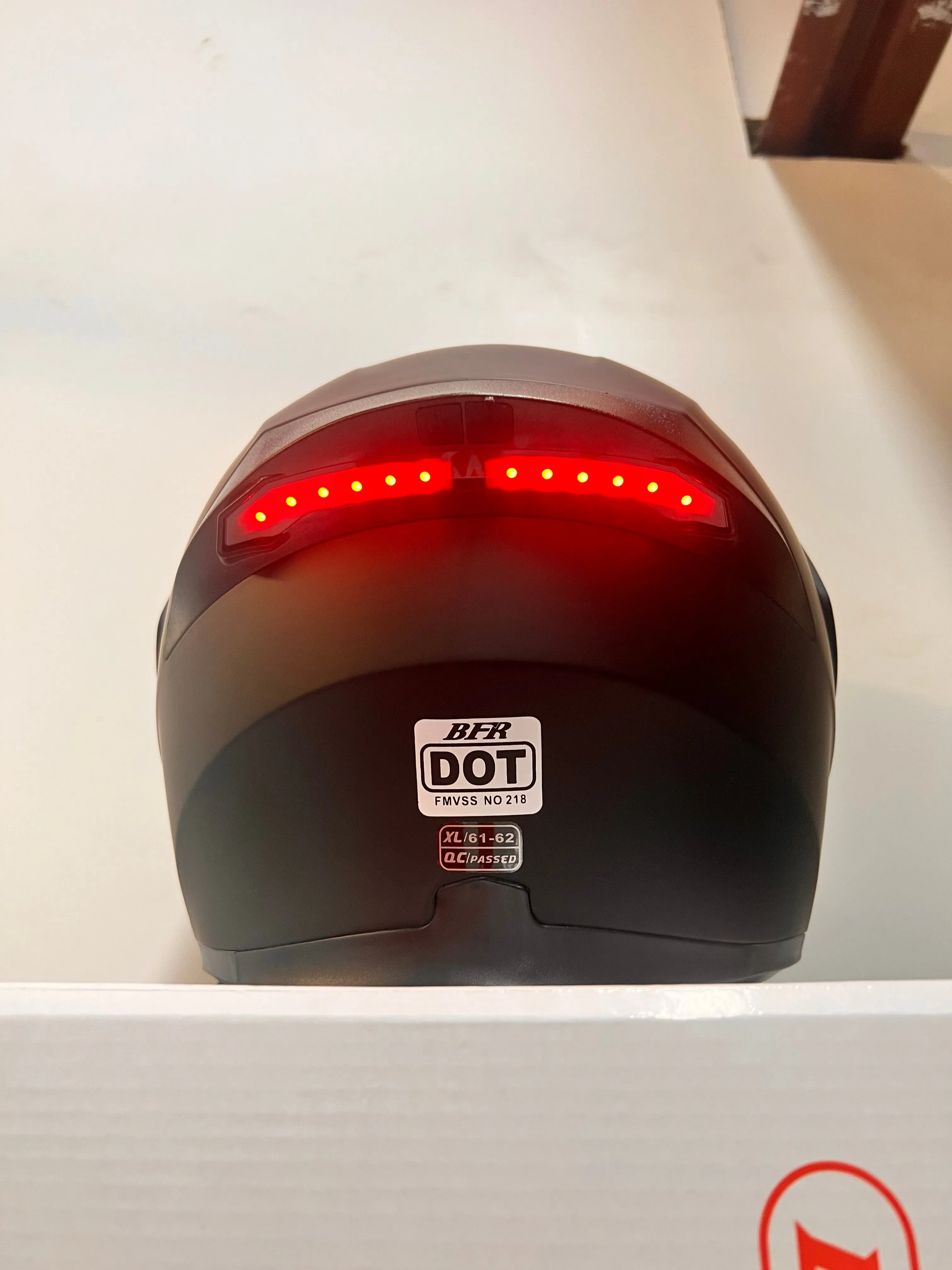 BFR Black Modular Helmet with Light