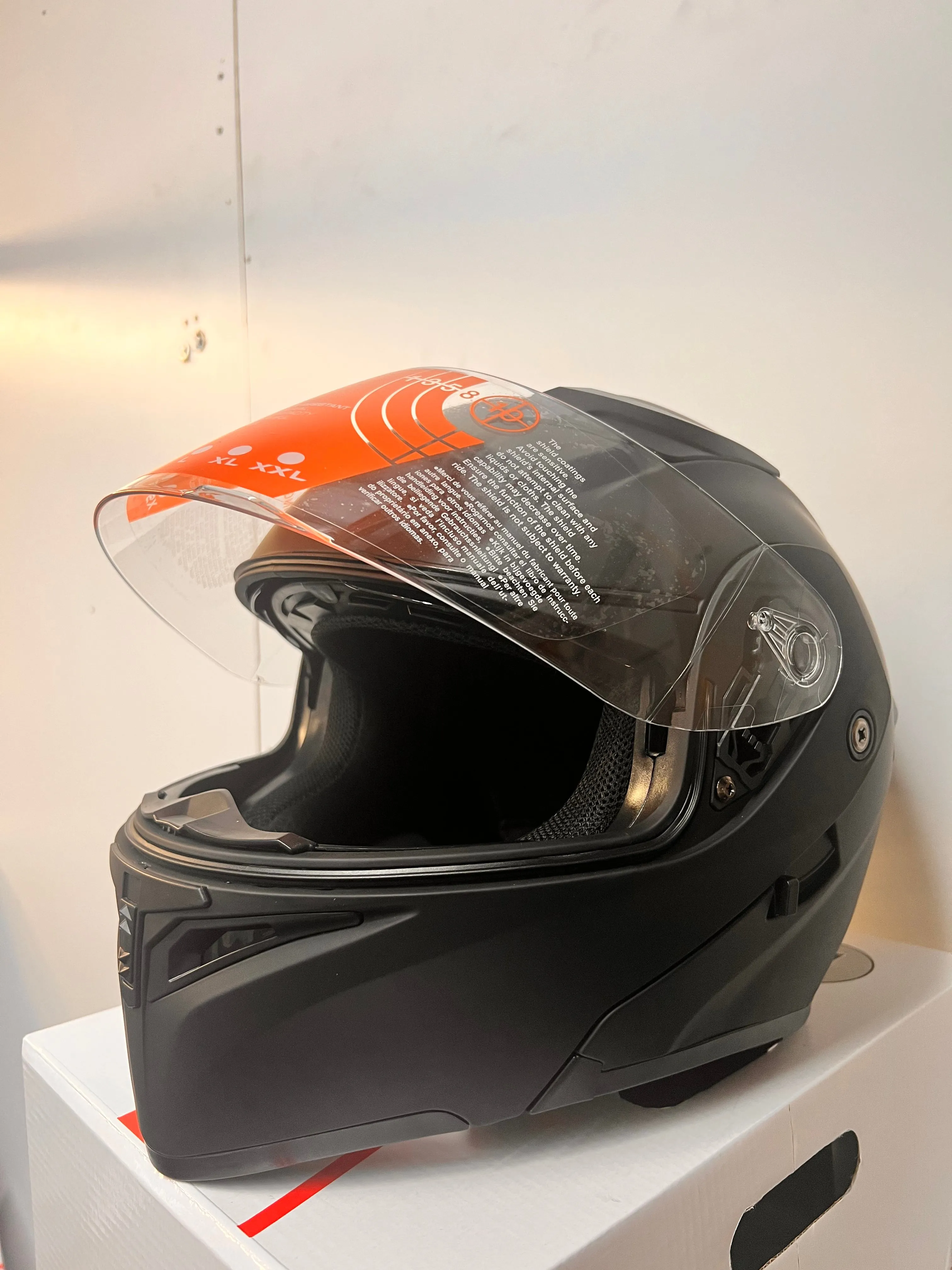 BFR Black Modular Helmet with Light