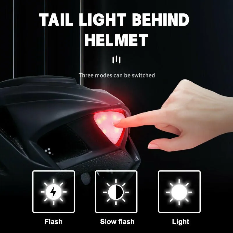 Bicycle Helmet LED Light Mountain Bike Helmet Man Women Breathable Cycling Helmets For Riding Helmet Cycling MTB
