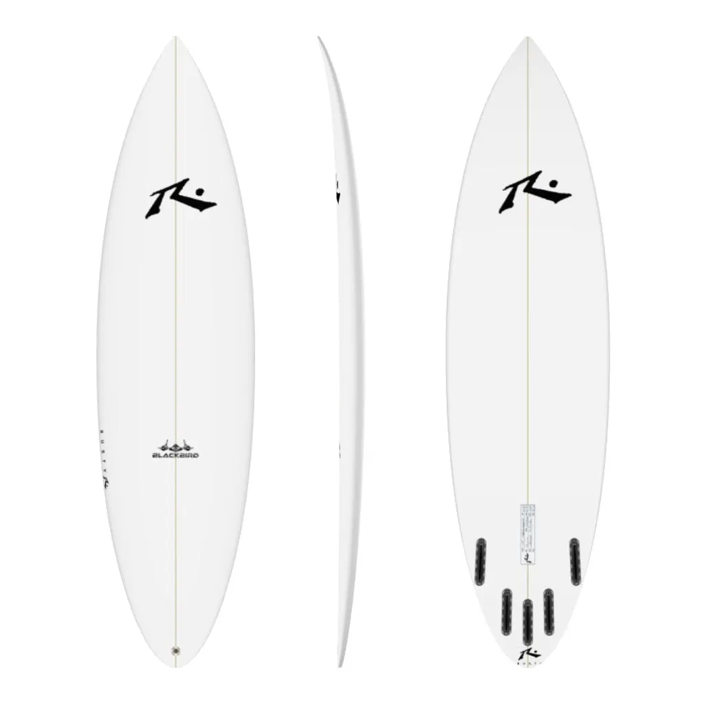 Blackbird 6'6" x 19.75 X 2.68 - 35.70L, Round Pin, 5x  Futures Fin Boxes, PU [Semi New] - ID:941637