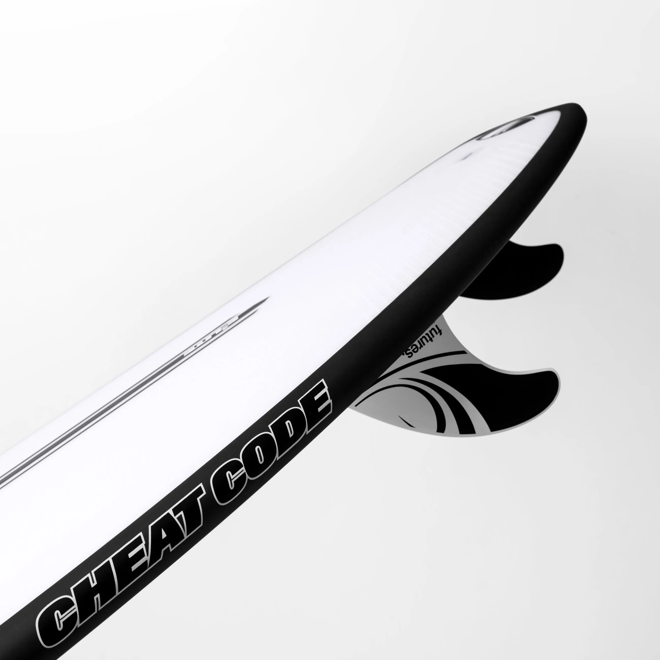 CHEAT CODE (E3 LITE) 5'8" x 20.0 X 2.65 - 32.60L, Squash, 5x  Futures Fin Boxes, Epoxy E3 - ID:875998