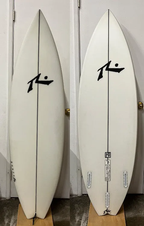 Custom Surfboard 5'7" x 18.81 X 2.25 - 24.80L, Swallow, 3x  Futures Fin Boxes, PU - ID:939933