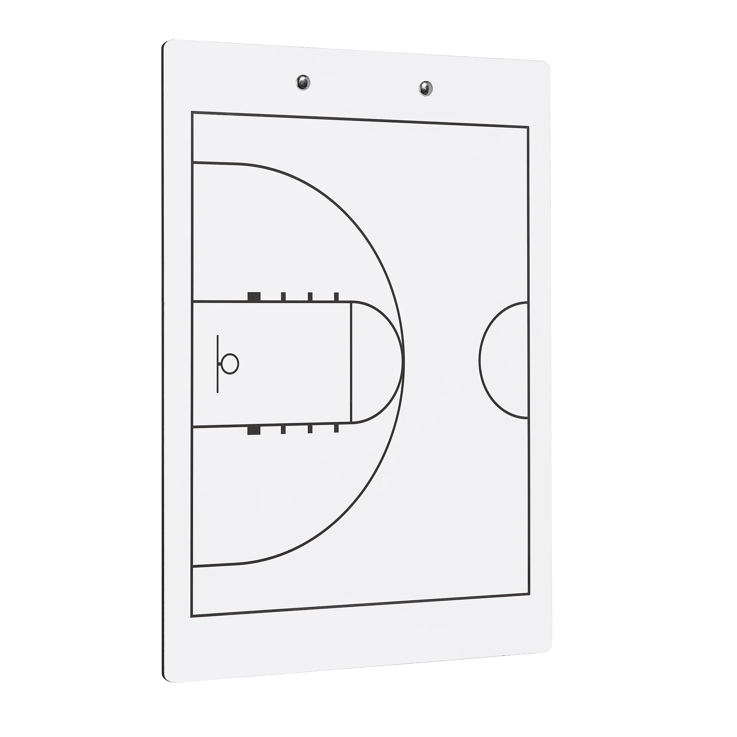 Elite Basketball White Dry Erase Coaches Clipboard