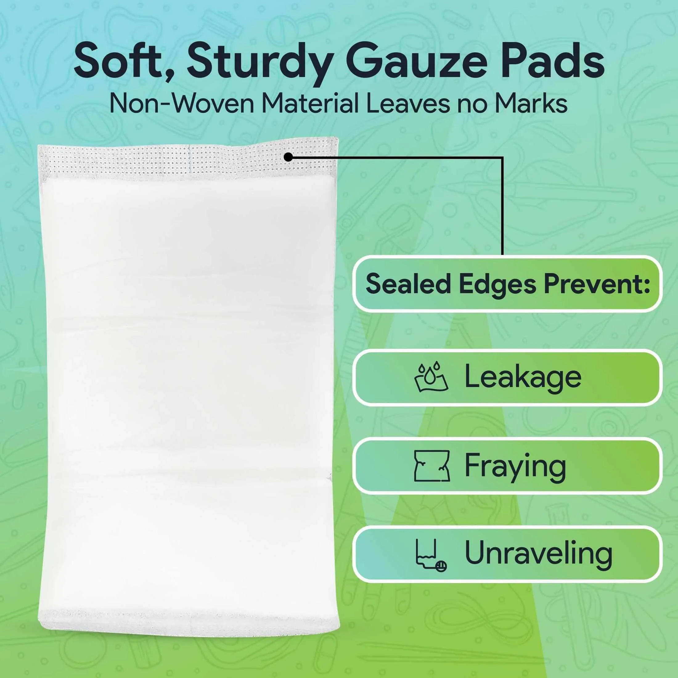 FifthPulse Abdominal Wound Dressing 5"x9" Sterile - Pads 20 Pack