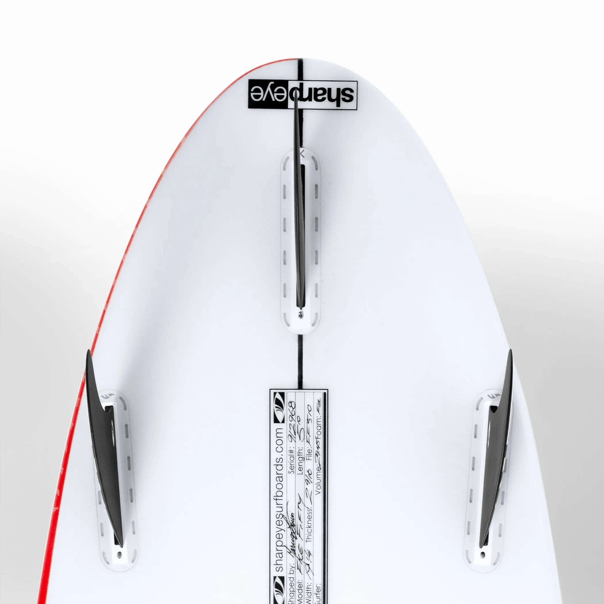 FILE FIFTY 5'10" x 19.0 X 2.5 - 28.10L, Round, 3x  FCS 2 Fin Boxes, PU - ID:938179