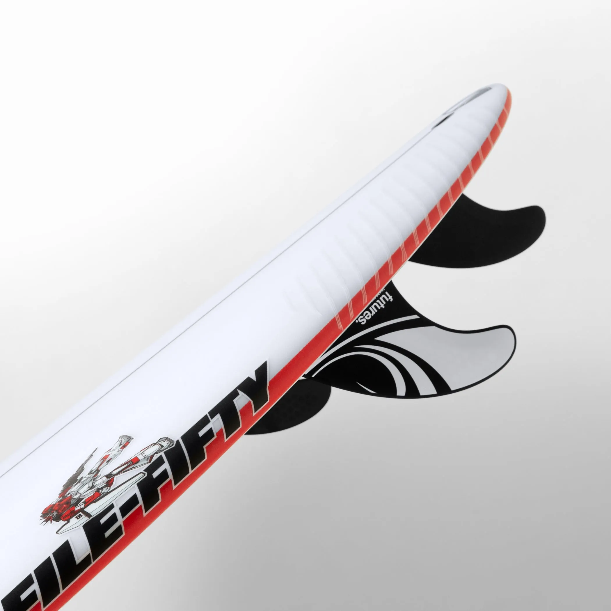 FILE FIFTY 5'10" x 19.0 X 2.5 - 28.10L, Round, 3x  FCS 2 Fin Boxes, PU - ID:938179