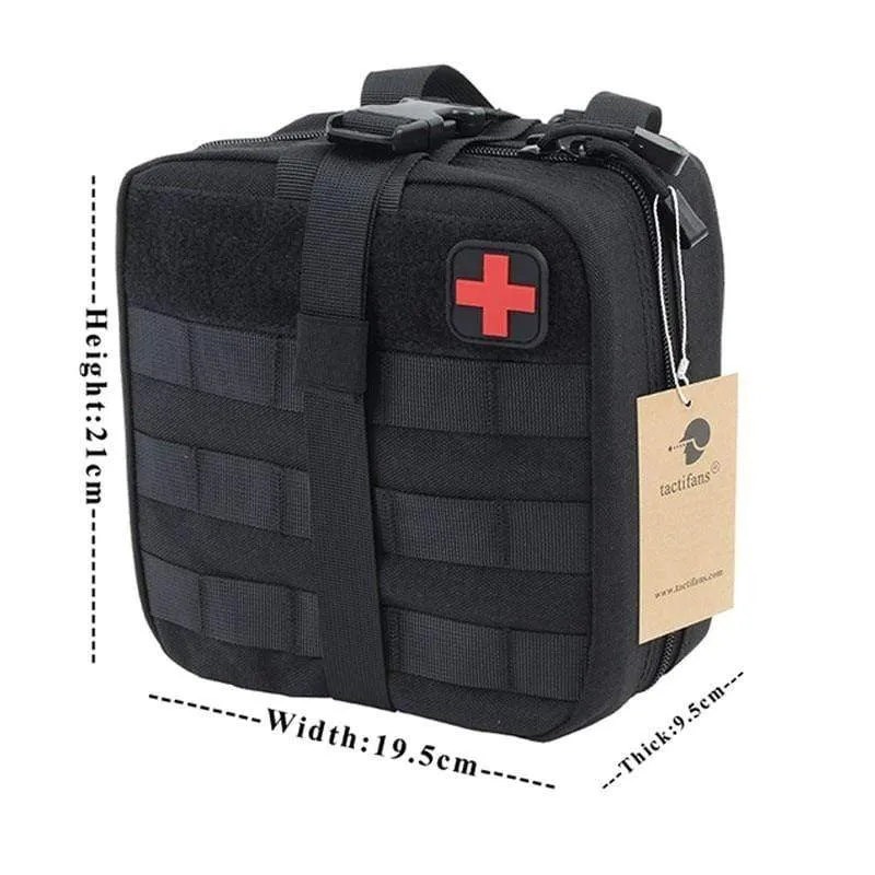 First Aid Pouch Molle Patch Bag / Tactical Medical Kit