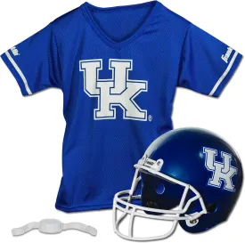 Franklin Sports NCAA Kids Football Helmet and Jersey Set - College Uniform for Boys and Girls - Toy Costume With Official Team Logos and Colors
