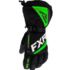 FXR Fuel Snowmobile Gloves Black/Lime