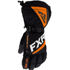 FXR Fuel Snowmobile Gloves Black/Orange