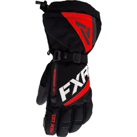 FXR Fuel Snowmobile Gloves Black/Red