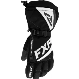 FXR Fuel Snowmobile Gloves Black/White