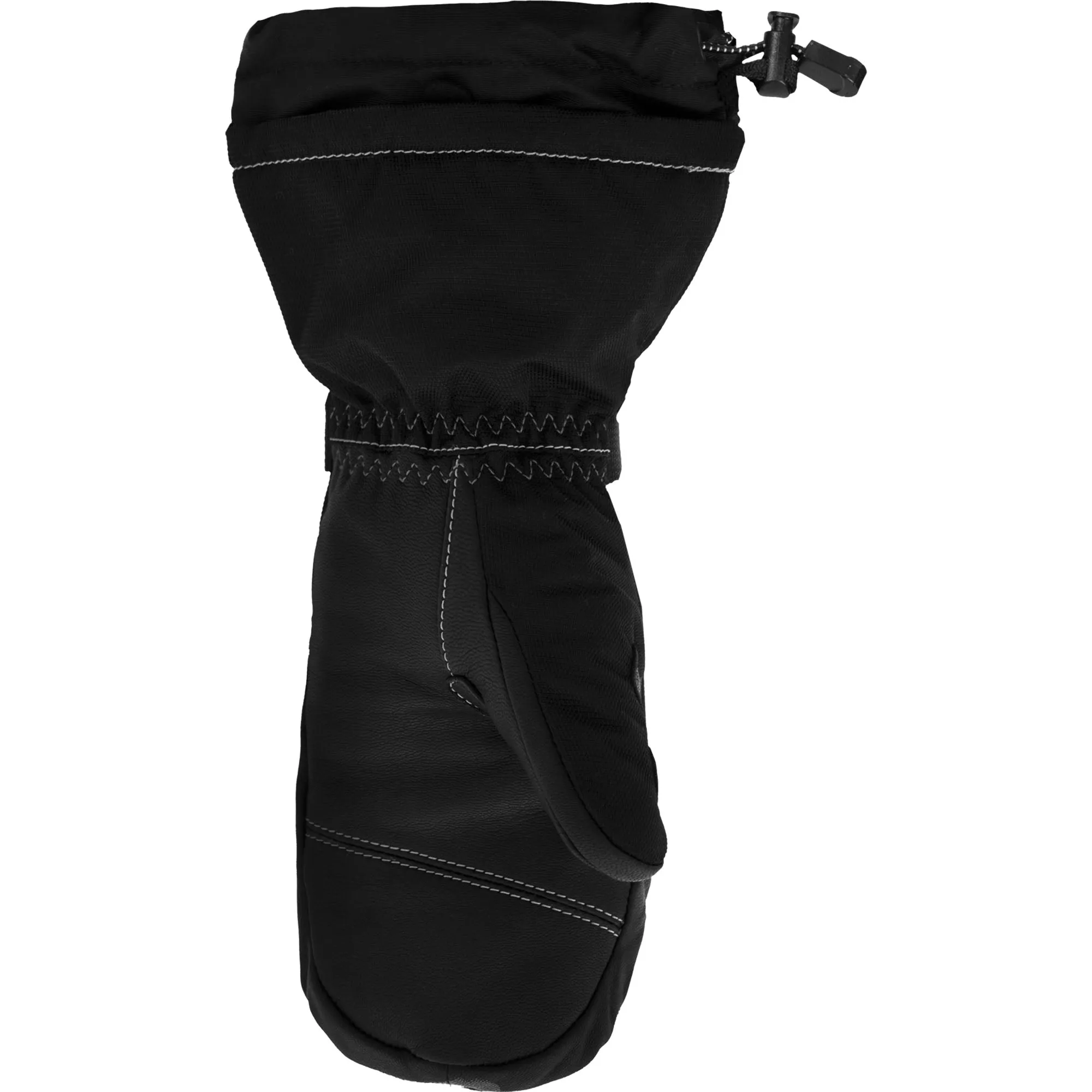 FXR Youth Helix Race Mittens Snowmobile Gloves Black
