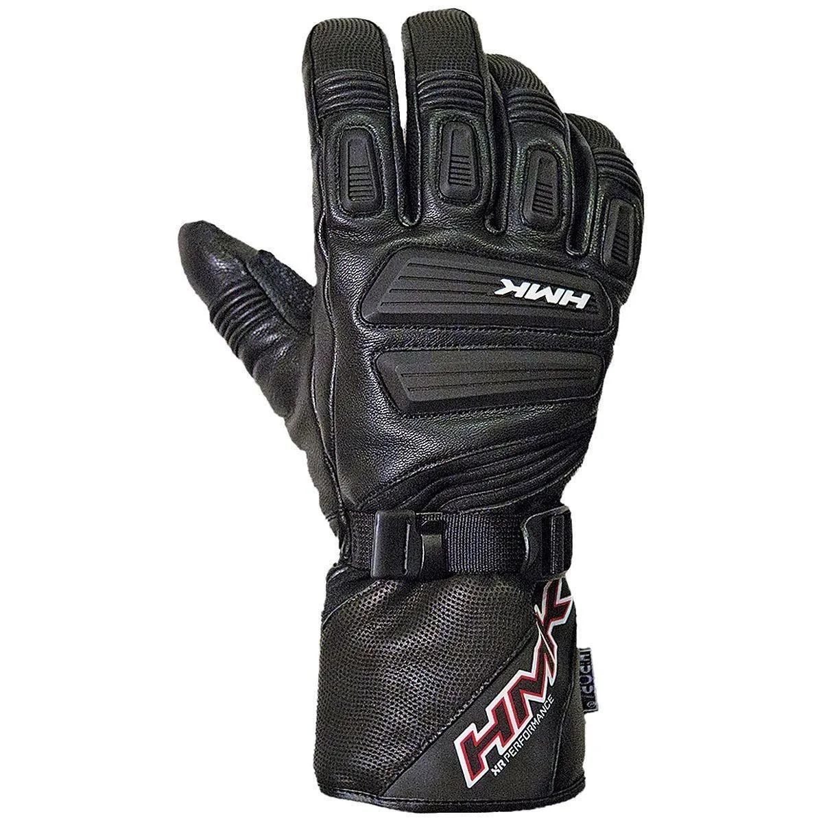 HMK Action Men's Black Snowmobile Gloves