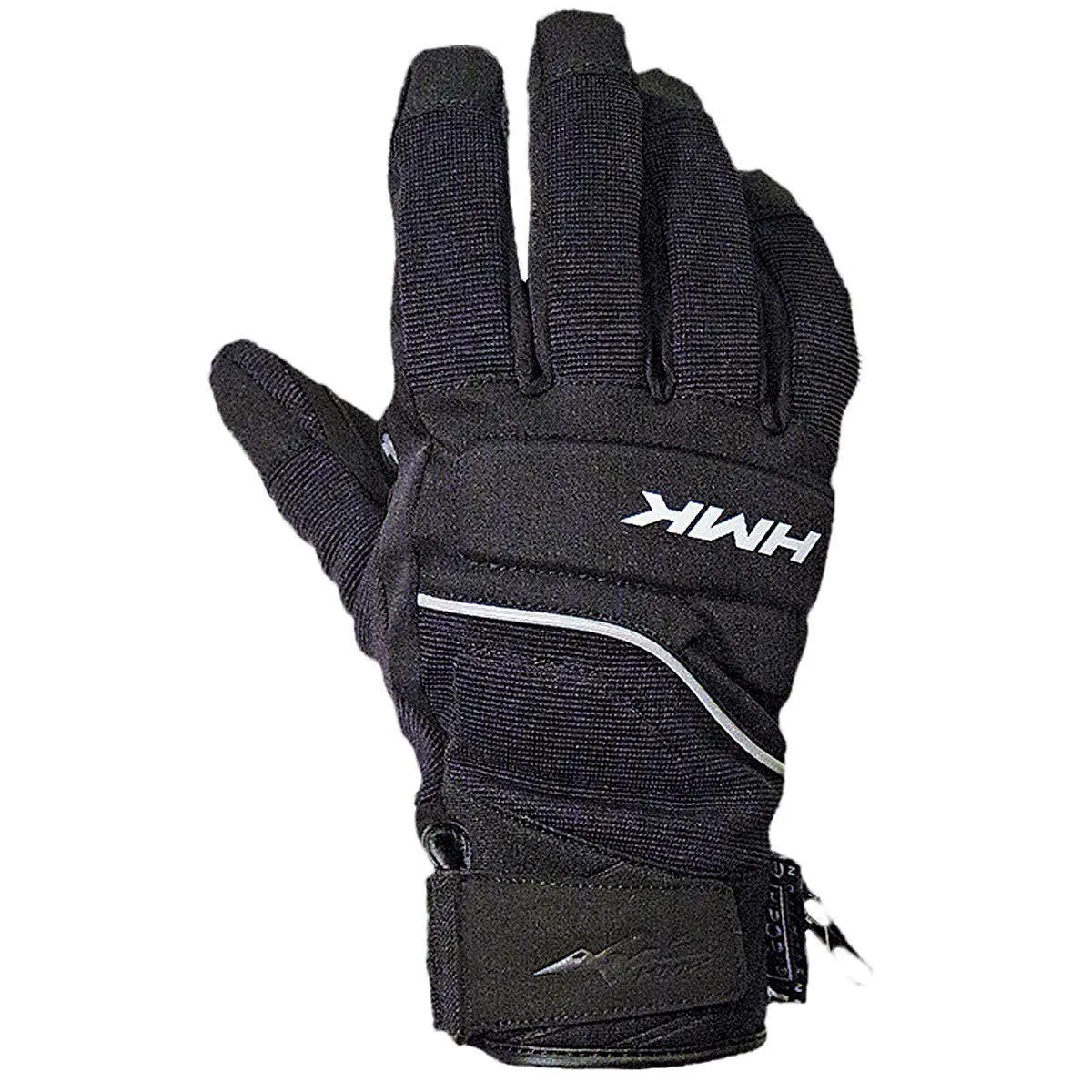 HMK Hustler Men's Black Snowmobile Gloves