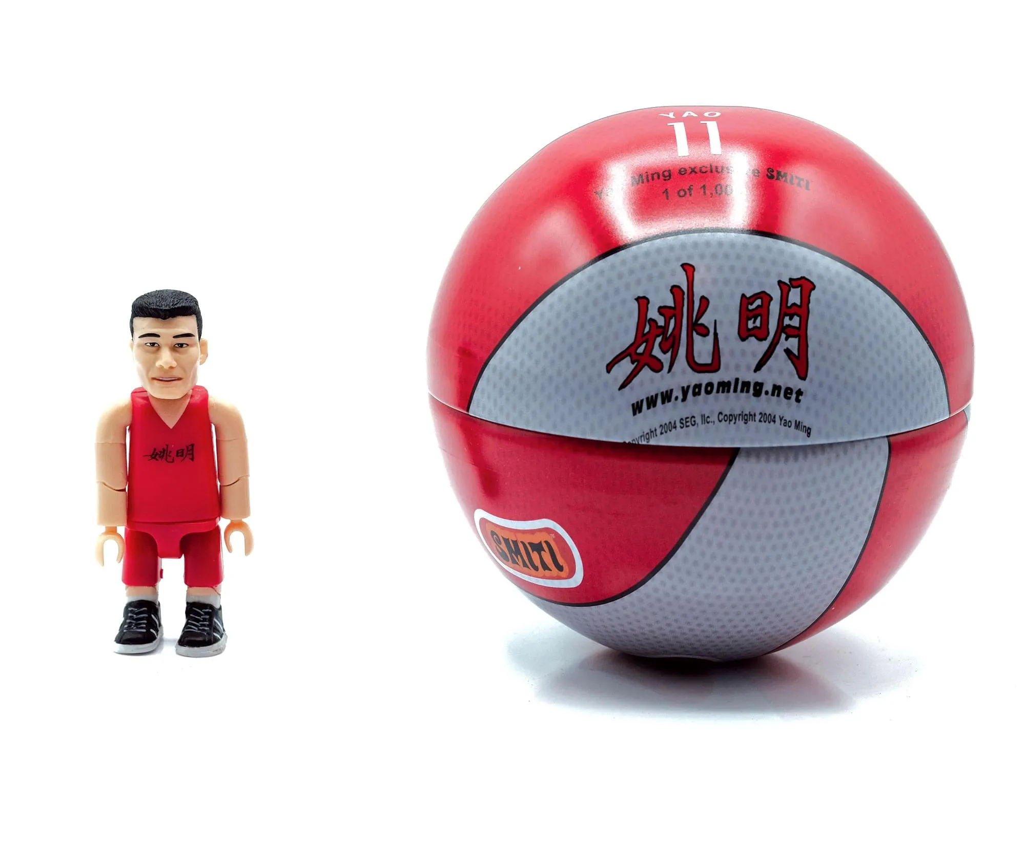 Houston Rockets NBA SMITI 3 Inch Mini Figure | Yao Ming TD