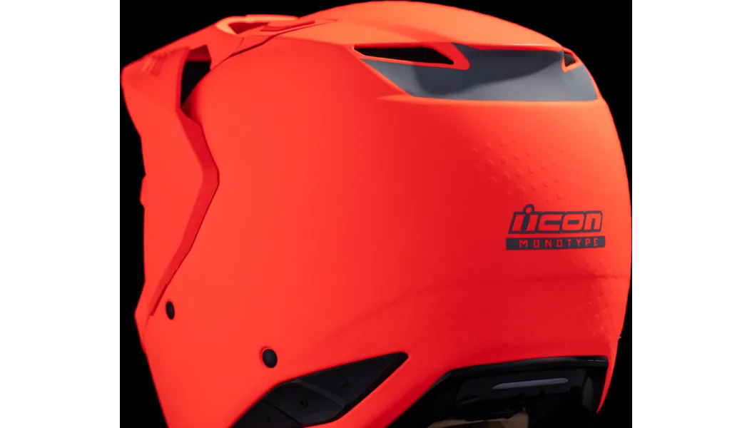 ICON Elsinore™ MODULAR Helmet Monotype Red MATTE