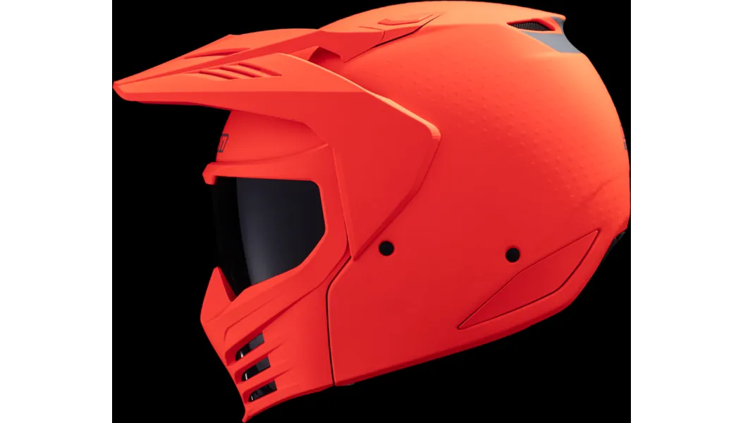ICON Elsinore™ MODULAR Helmet Monotype Red MATTE