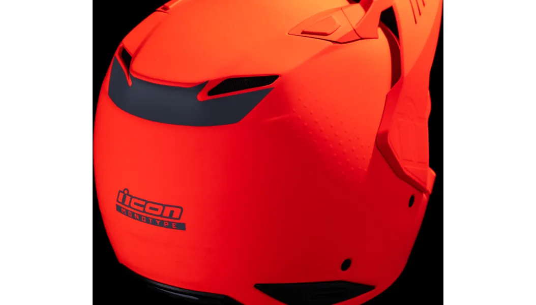 ICON Elsinore™ MODULAR Helmet Monotype Red MATTE