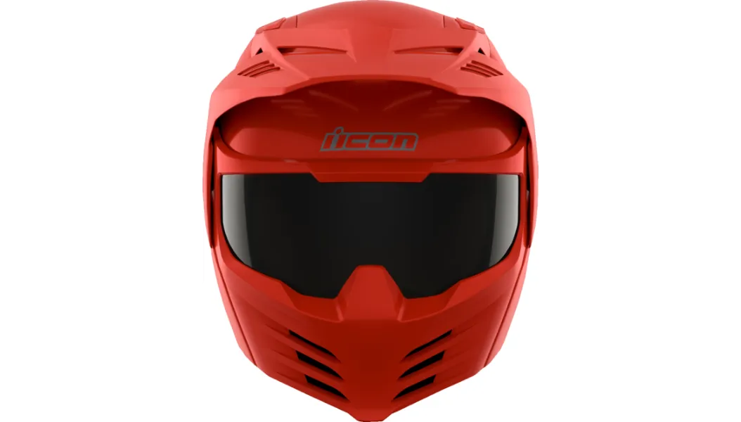 ICON Elsinore™ MODULAR Helmet Monotype Red MATTE