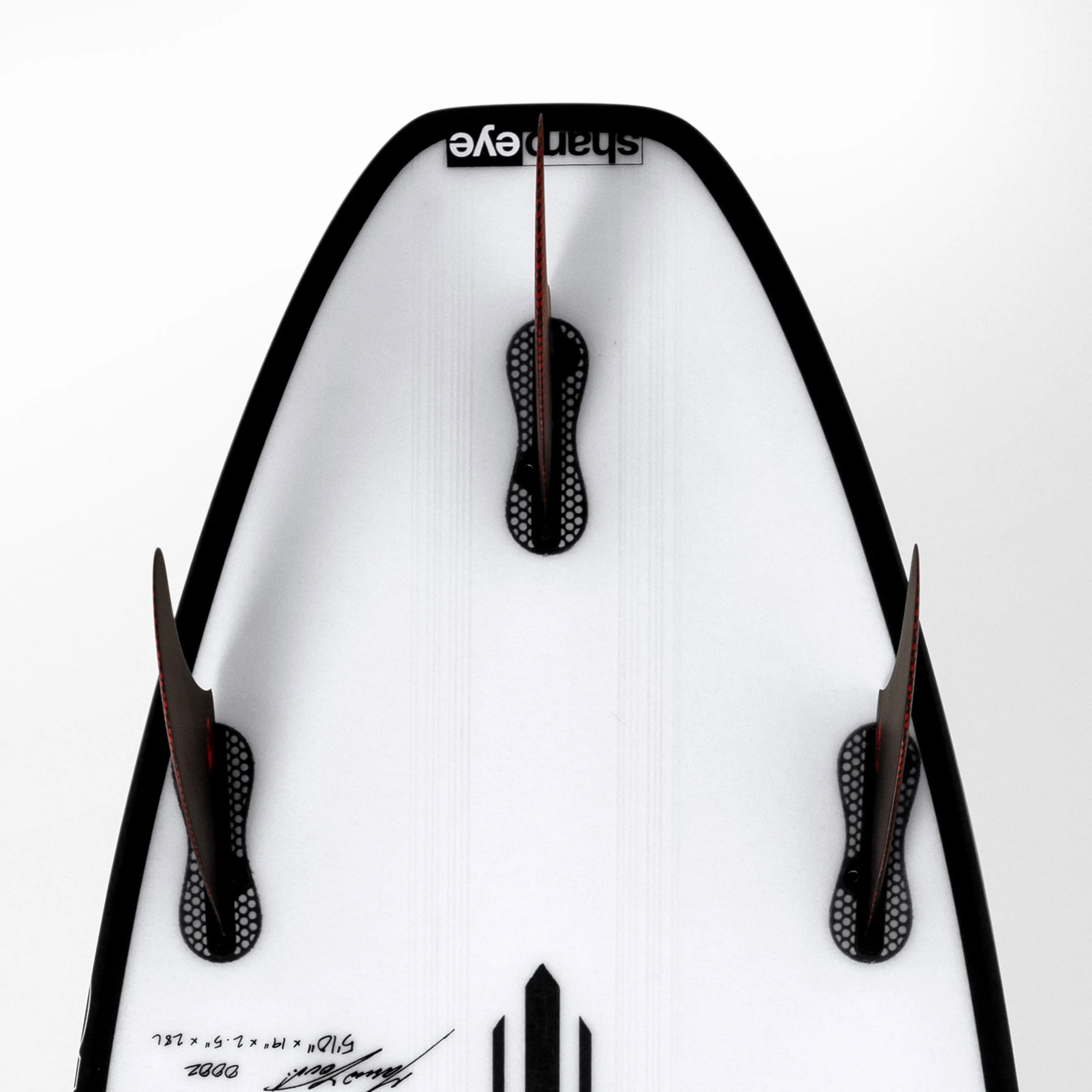 INFERNO 72 (E3 LITE) 6'0" x 20.25 X 2.78 - 34.70L, Squash, 3x  FCS 2 Fin Boxes, Epoxy E3 - ID:921330