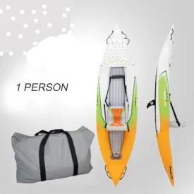 Inflatable Single or Tandem Kayak With Accessories