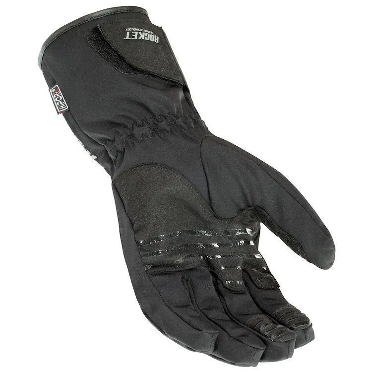Joe Rocket Rocket Burner Men's Heated Textile Snowmobile Gloves