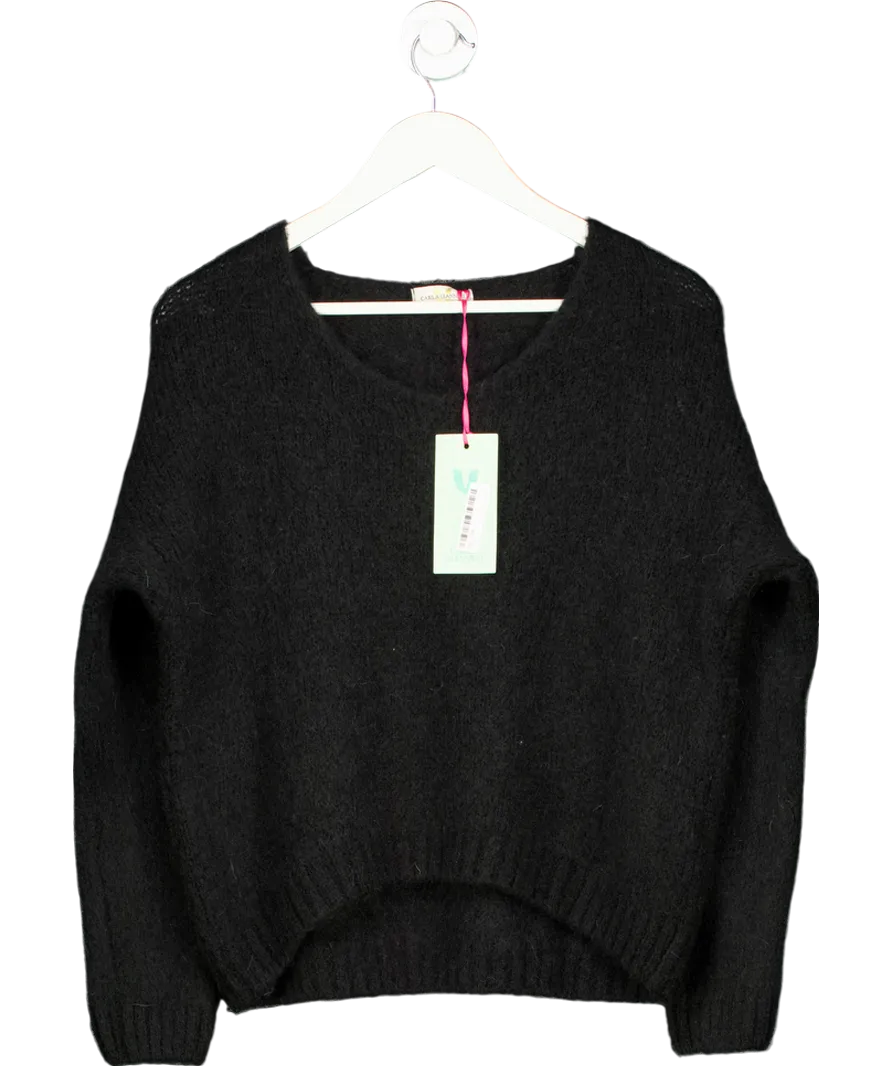 Law & Co Carla Giannini Angel Wing Knit - Black One Size