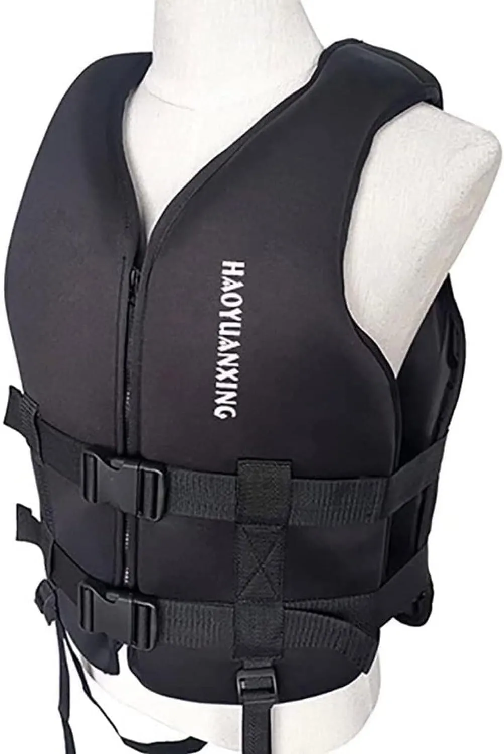 Lifejacekts for Adults, Adult Kayak Vest High Buoyancy Swim Vest Women's Men's Adjustable Straps Safety Jacket Great for Watersports, Boating, Swim, & More