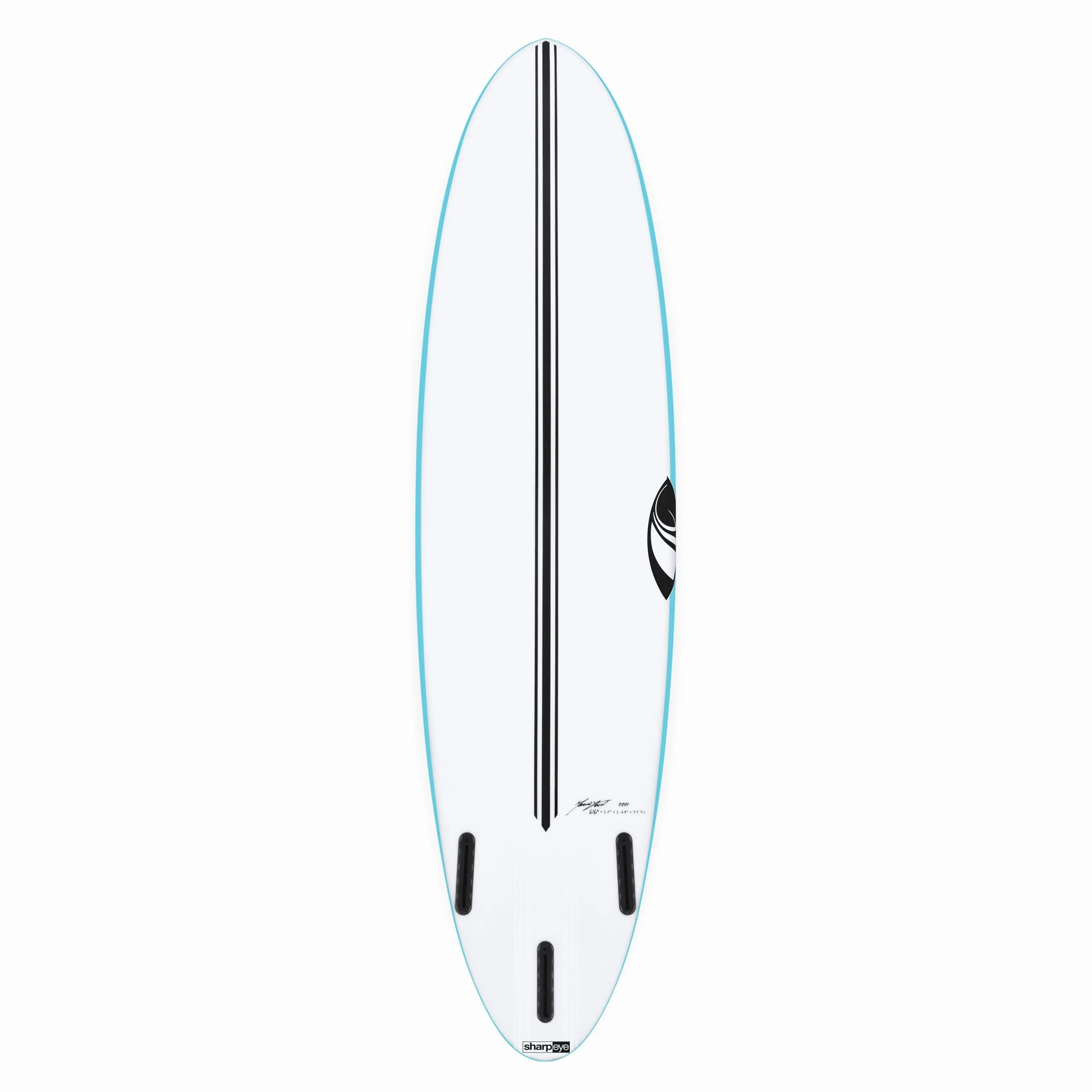 MIDGICIAN (E3 LITE) 7'0" x 21.25 X 2.7 - 43.10L, Round, 3x  Futures Fin Boxes, Epoxy E3 - ID:852297