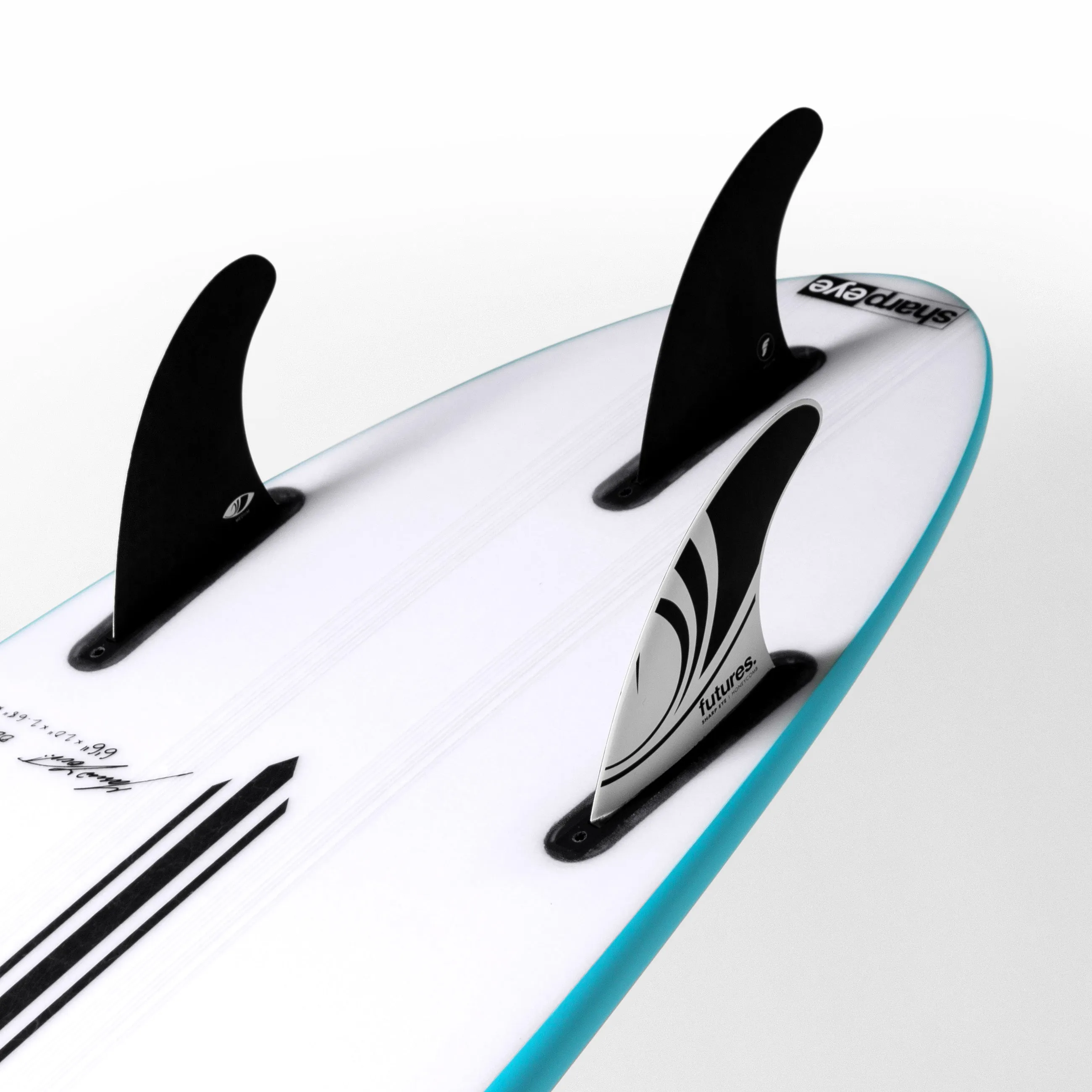 MIDGICIAN (E3 LITE) 7'0" x 21.25 X 2.7 - 43.10L, Round, 3x  Futures Fin Boxes, Epoxy E3 - ID:852297