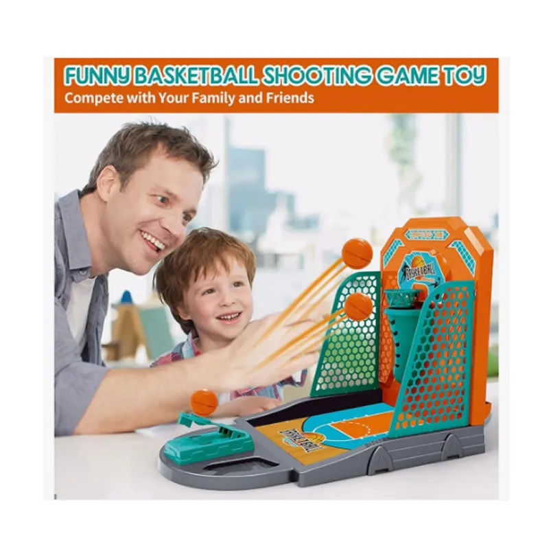 Mini Desktop Basketball Finger Shoot Toy Sets Ki-10