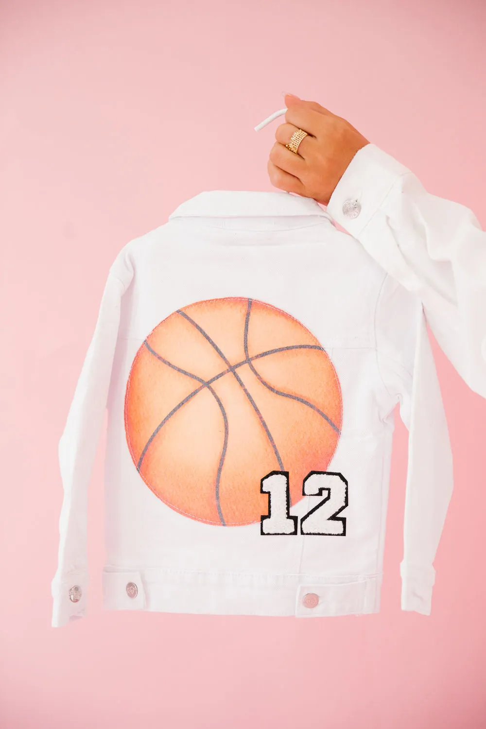 MINI KIDS CUSTOM BASKETBALL NUMBER JACKET