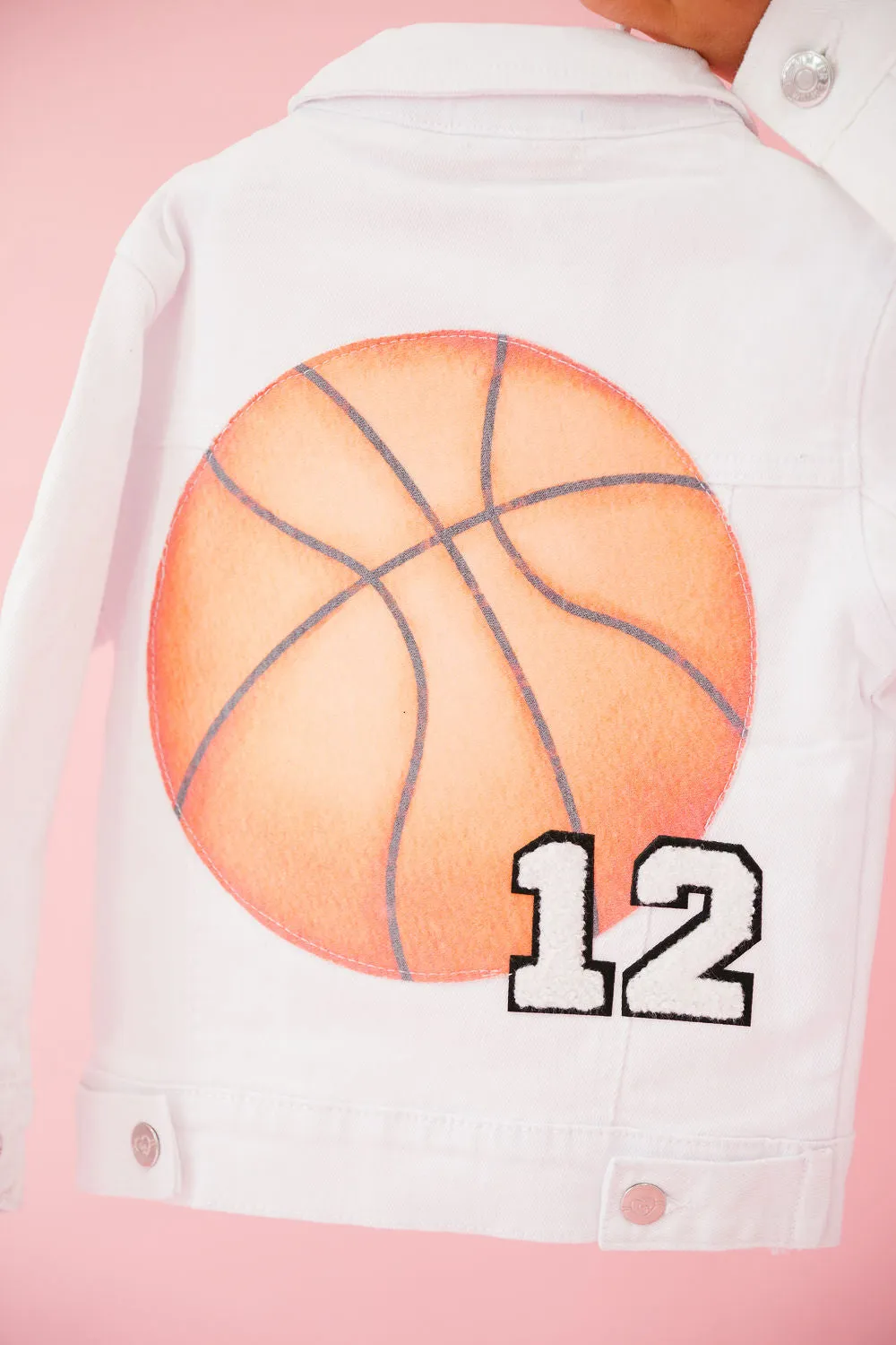 MINI KIDS CUSTOM BASKETBALL NUMBER JACKET