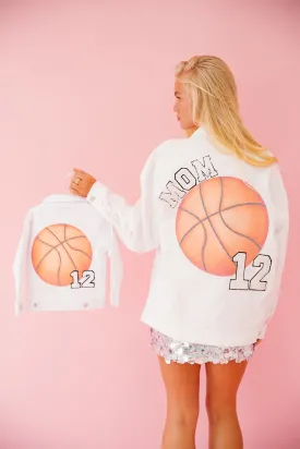 MINI KIDS CUSTOM BASKETBALL NUMBER JACKET