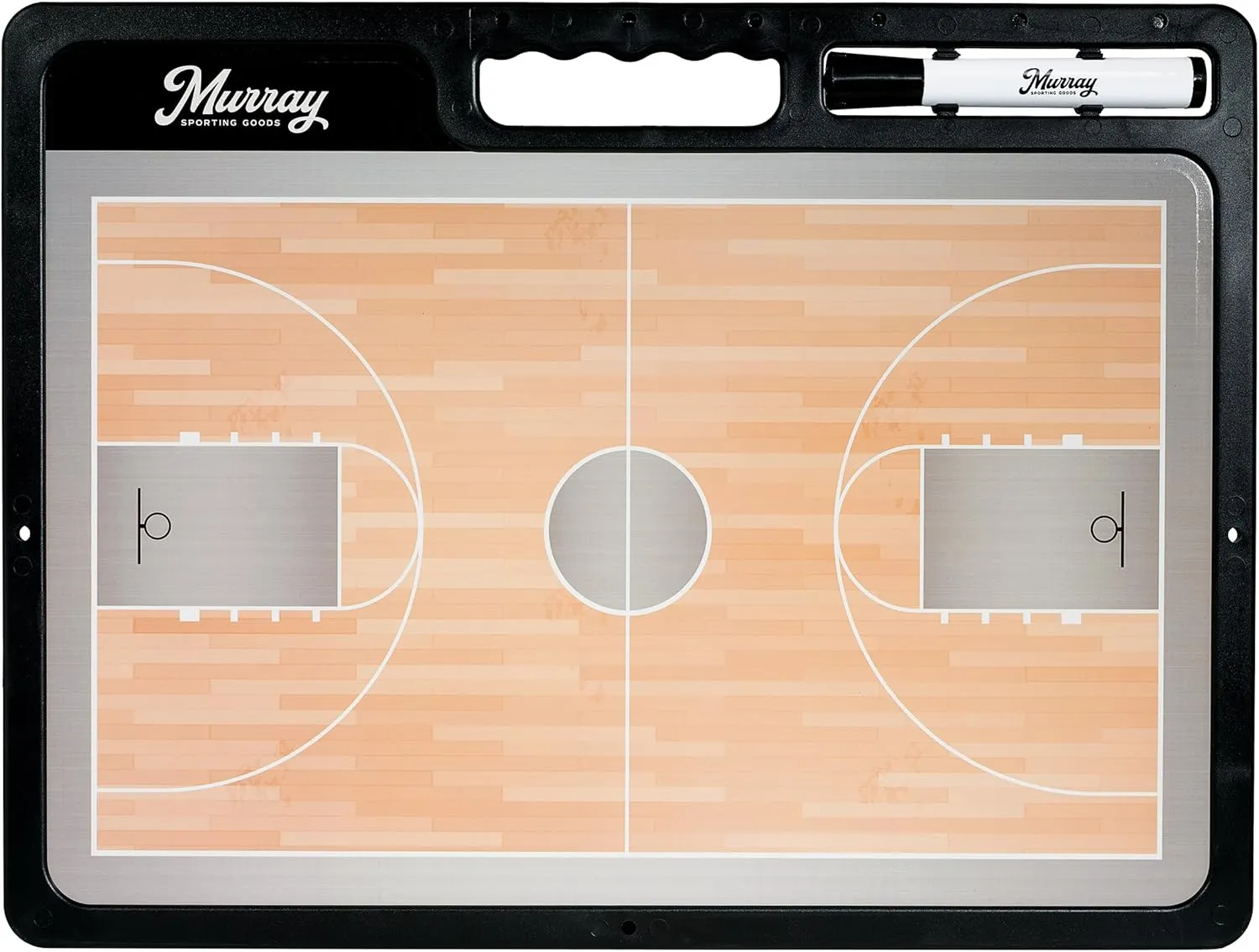 Murray Sporting Goods Dry Erase Premium Basketball Coaches Clipboard
